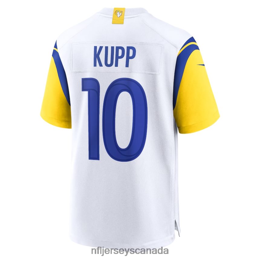 Men Los Angeles Rams Cooper Kupp Nike White Alternate Player Game Jersey Clothing NFL TBXFR63111