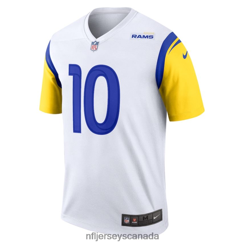 Men Los Angeles Rams Cooper Kupp Nike White Legend Jersey Clothing NFL TBXFR6583