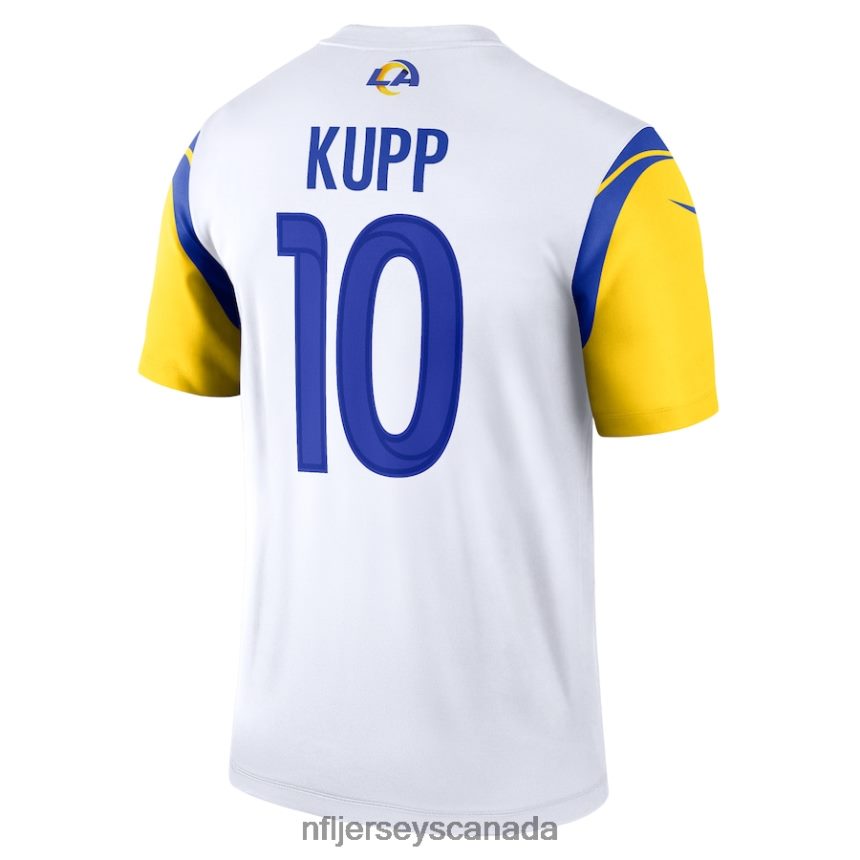 Men Los Angeles Rams Cooper Kupp Nike White Legend Jersey Clothing NFL TBXFR6583