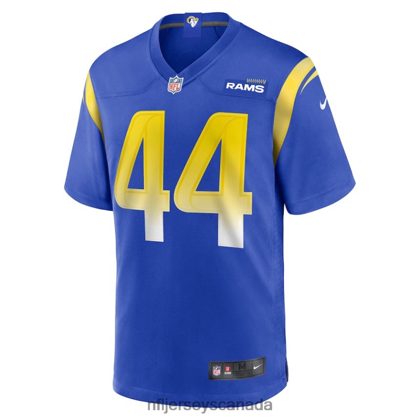 Men Los Angeles Rams Daniel Hardy Nike Royal Game Player Jersey Clothing NFL TBXFR64069