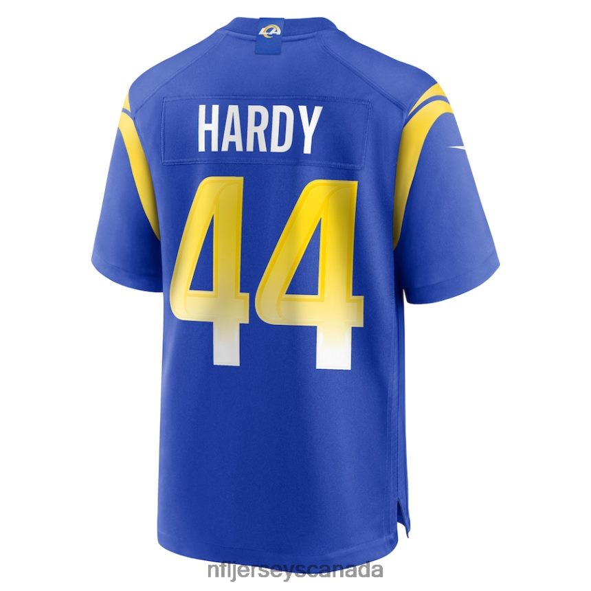 Men Los Angeles Rams Daniel Hardy Nike Royal Game Player Jersey Clothing NFL TBXFR64069