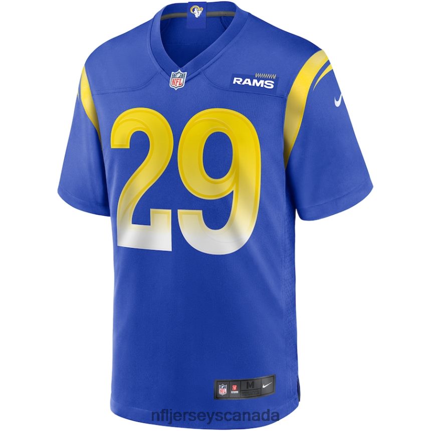 Men Los Angeles Rams Eric Dickerson Nike Royal Game Retired Player Jersey Clothing NFL TBXFR63229