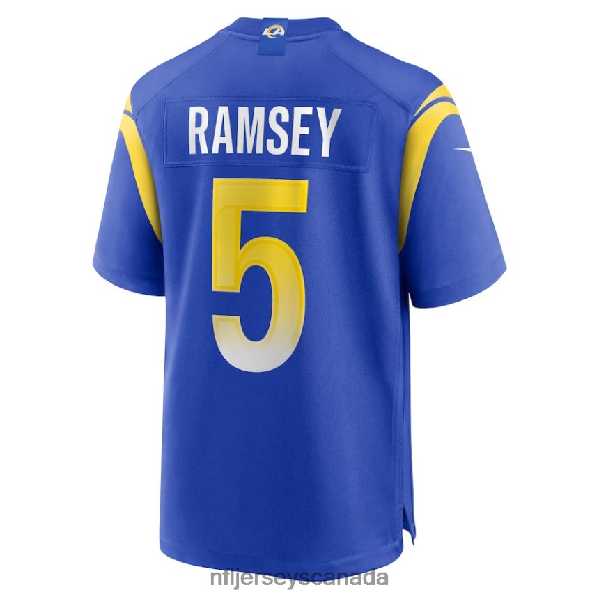 Men Los Angeles Rams Jalen Ramsey Nike Royal Player Game Jersey Clothing NFL TBXFR6788