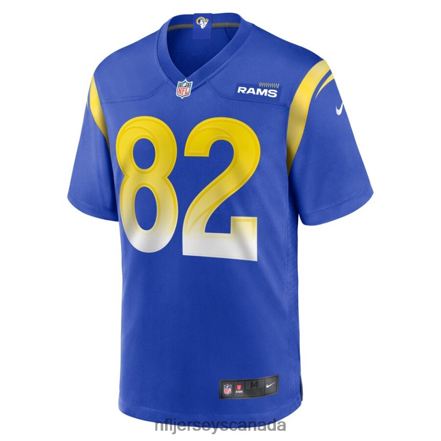 Men Los Angeles Rams Lance McCutcheon Nike Royal Game Player Jersey Clothing NFL TBXFR65730