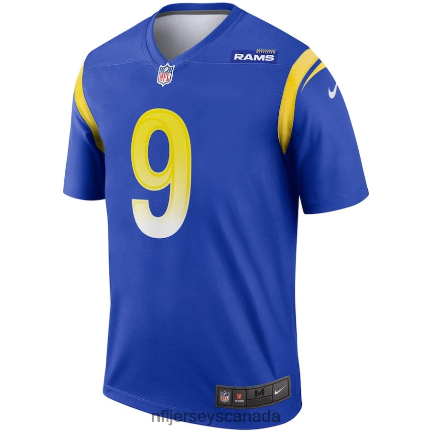 Men Los Angeles Rams Matthew Stafford Nike Royal Legend Jersey Clothing NFL TBXFR6885