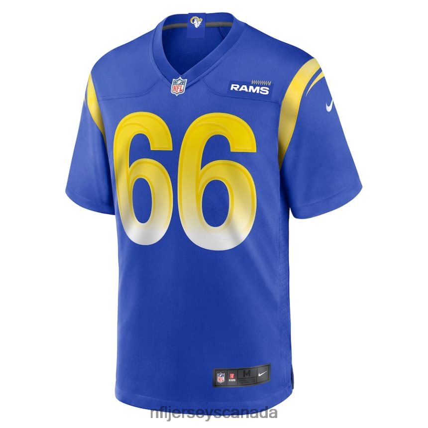 Men Los Angeles Rams Max Pircher Nike Royal Game Jersey Clothing NFL TBXFR64090