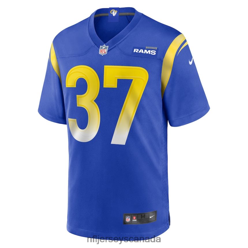 Men Los Angeles Rams Quentin Lake Nike Royal Game Player Jersey Clothing NFL TBXFR66103