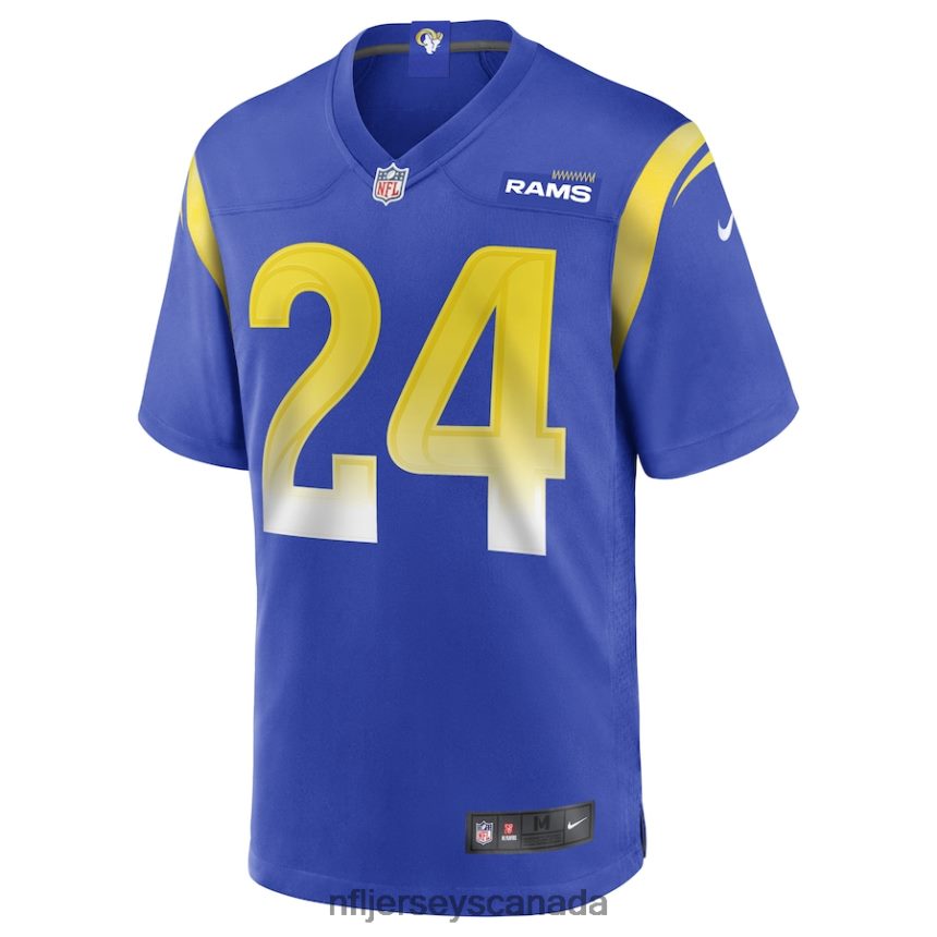 Men Los Angeles Rams Taylor Rapp Nike Royal Game Jersey Clothing NFL TBXFR63234