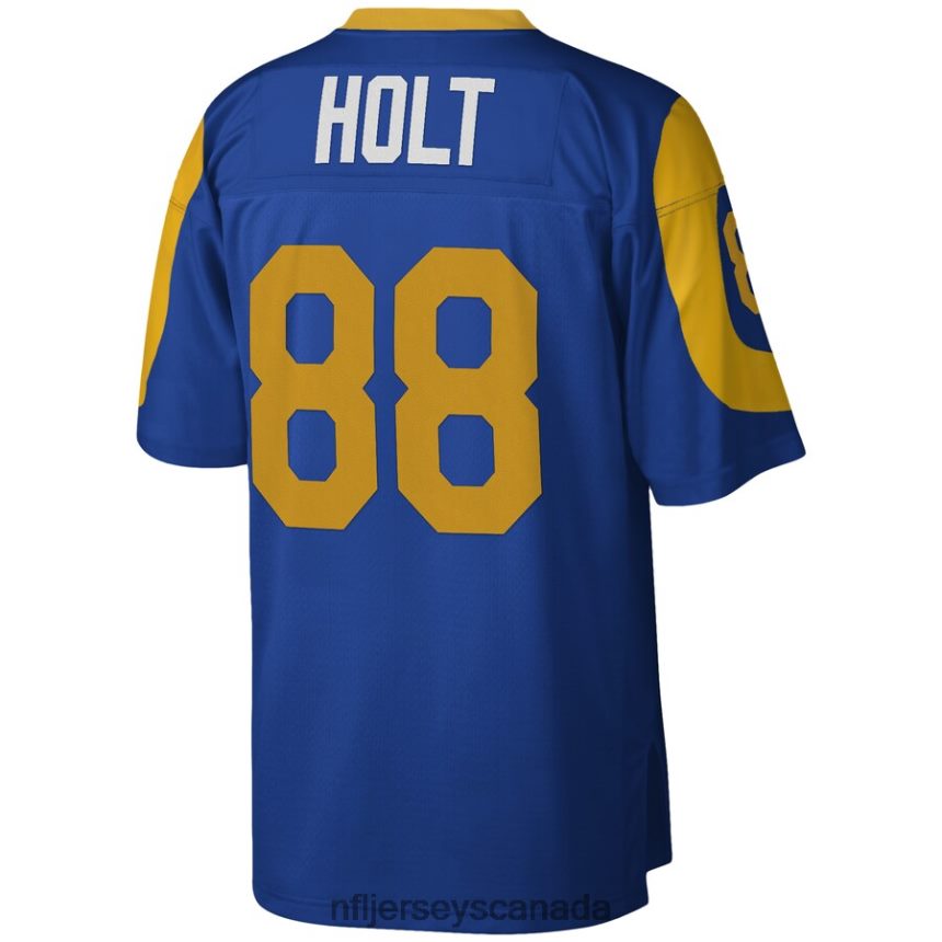 Men Los Angeles Rams Torry Holt Mitchell  Ness Royal 1999 Legacy Replica Jersey Clothing NFL TBXFR61867