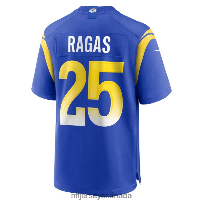 Men Los Angeles Rams Trey Ragas Nike Royal Game Player Jersey Clothing NFL TBXFR66621
