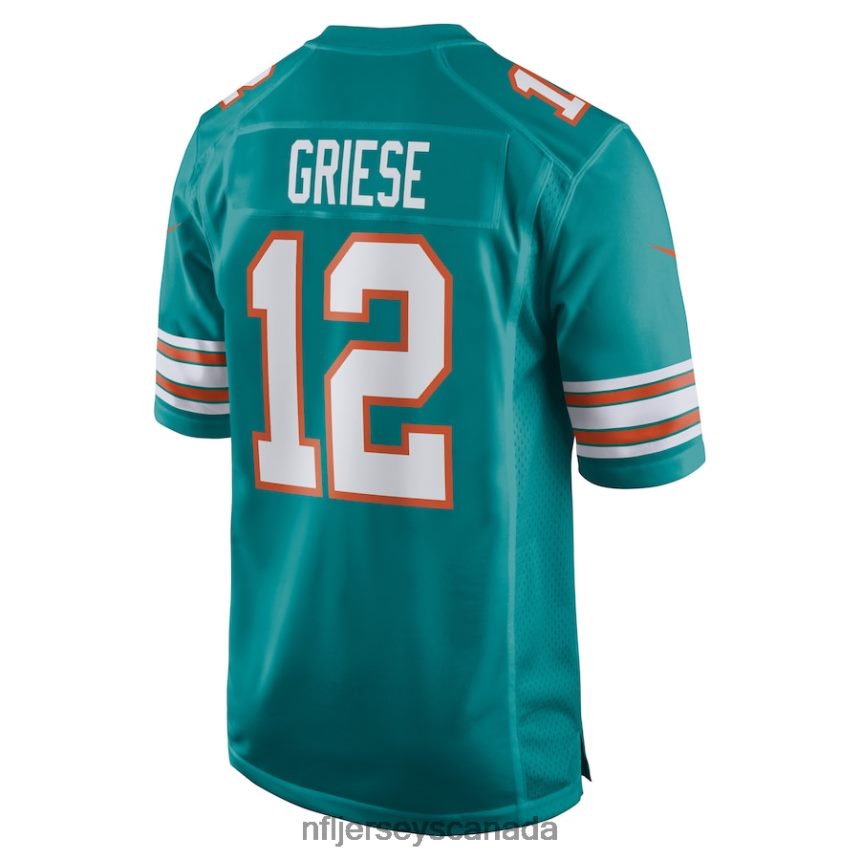 Men Miami Dolphins Bob Griese Nike Aqua Retired Player Jersey Clothing NFL TBXFR62228