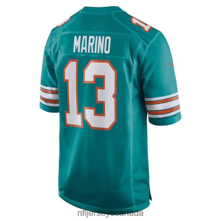 Men Miami Dolphins Dan Marino Nike Aqua Retired Player Jersey Clothing NFL TBXFR6190