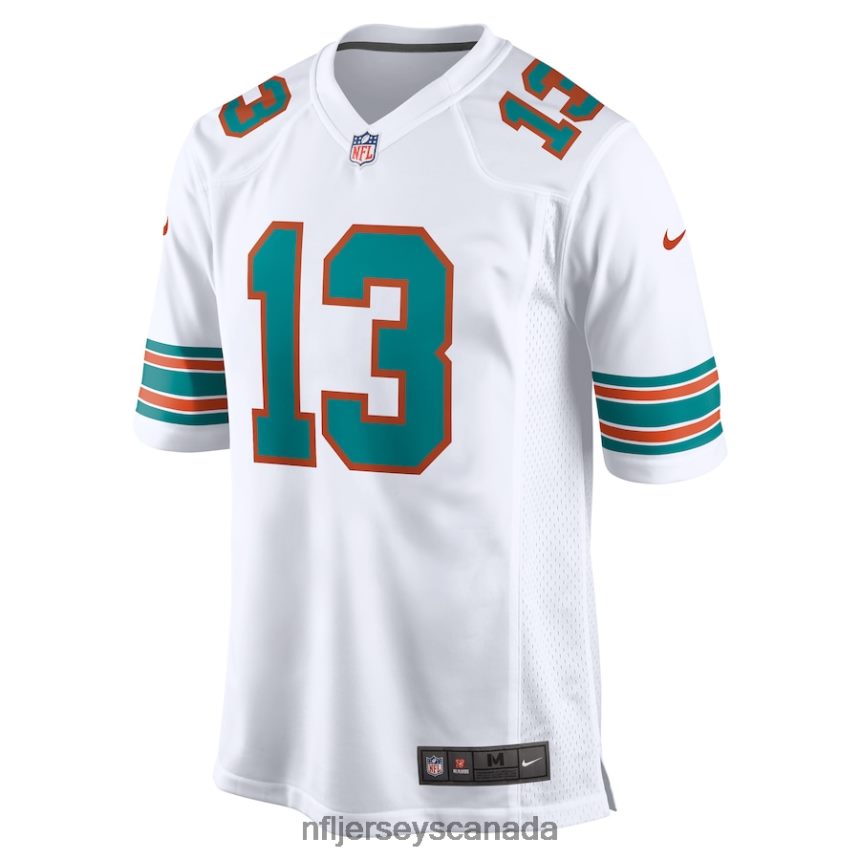 Men Miami Dolphins Dan Marino Nike White Retired Player Jersey Clothing NFL TBXFR6410