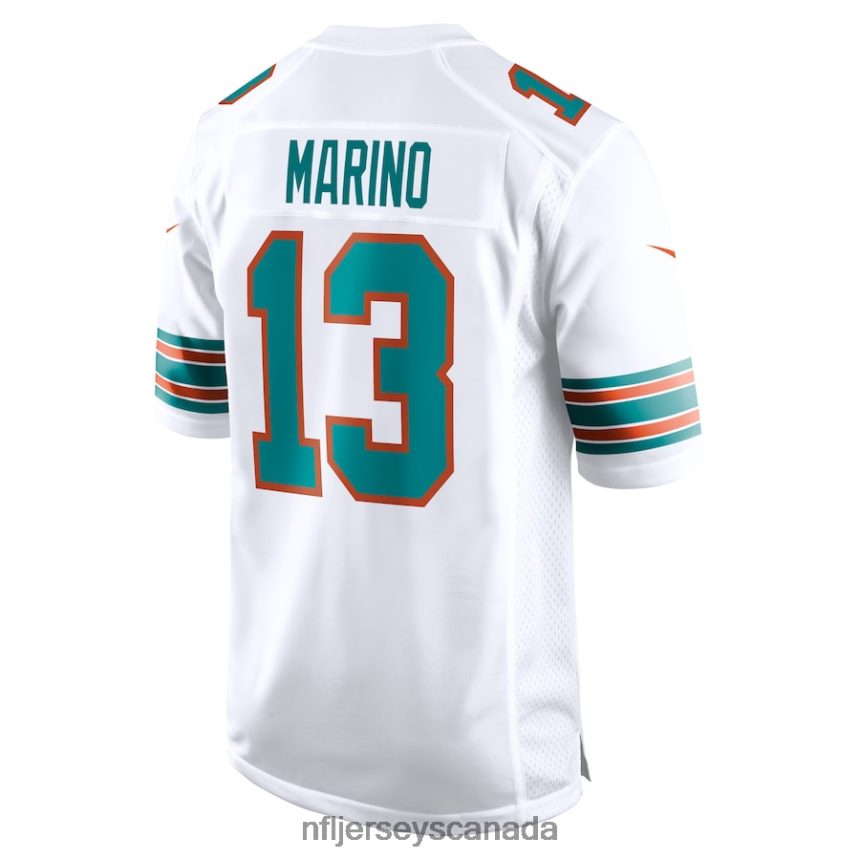 Men Miami Dolphins Dan Marino Nike White Retired Player Jersey Clothing NFL TBXFR6410