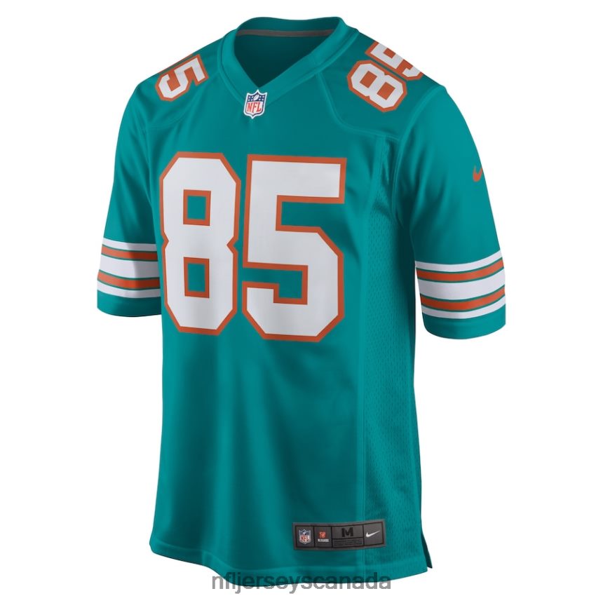 Men Miami Dolphins Mark Duper Nike Aqua Retired Player Jersey Clothing NFL TBXFR63360