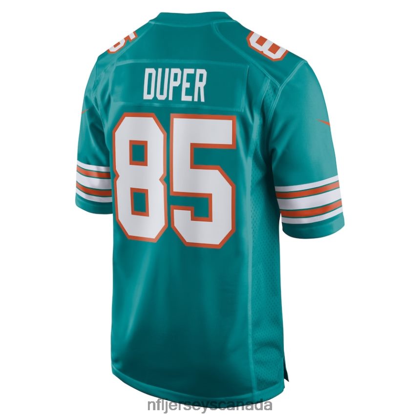 Men Miami Dolphins Mark Duper Nike Aqua Retired Player Jersey Clothing NFL TBXFR63360