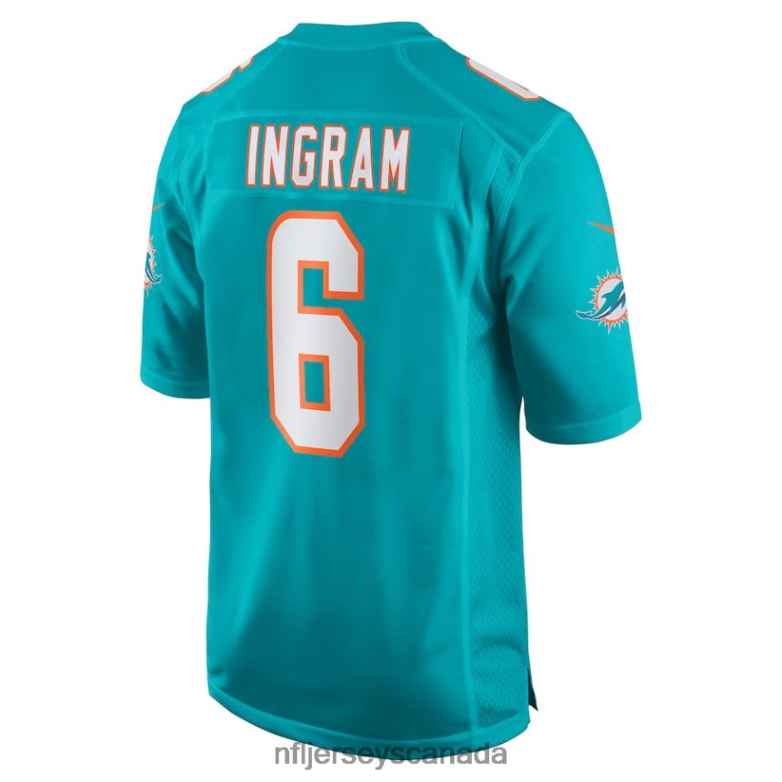 Men Miami Dolphins Melvin Ingram Nike Aqua Home Game Player Jersey Clothing NFL TBXFR66701