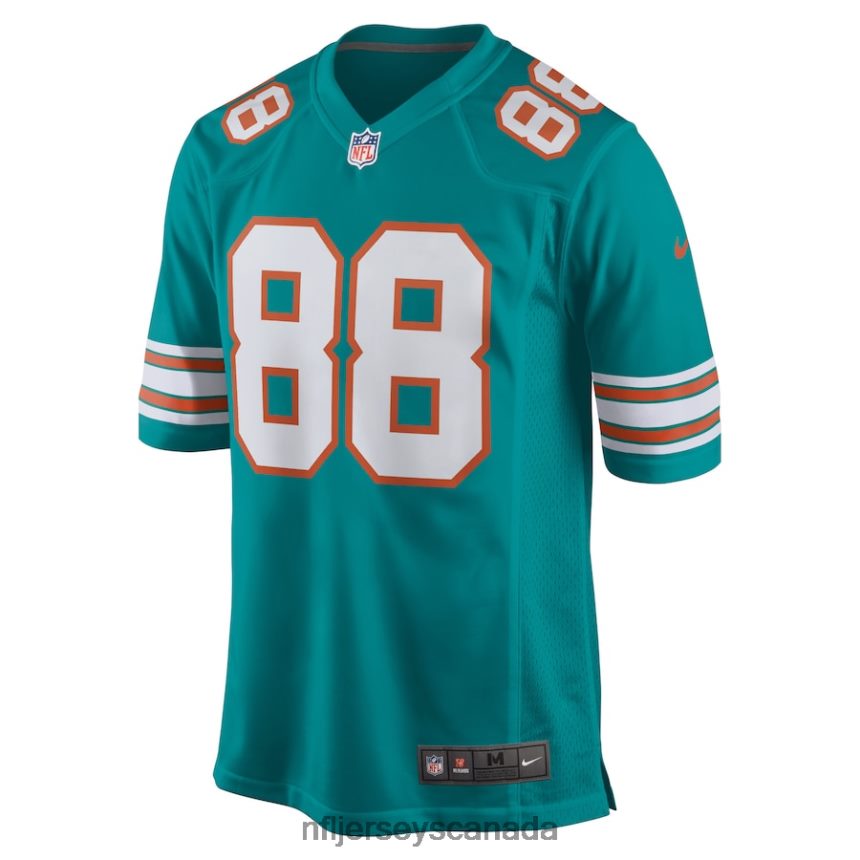 Men Miami Dolphins Mike Gesicki Nike Aqua Alternate Game Jersey Clothing NFL TBXFR6433