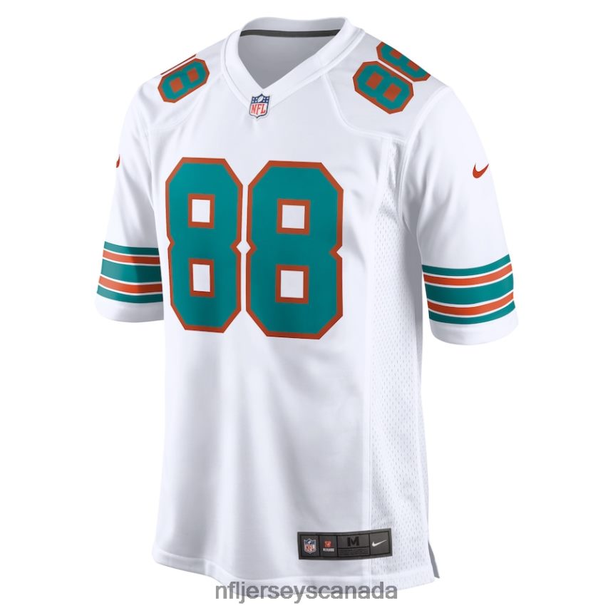 Men Miami Dolphins Mike Gesicki Nike White Alternate Game Jersey Clothing NFL TBXFR6463