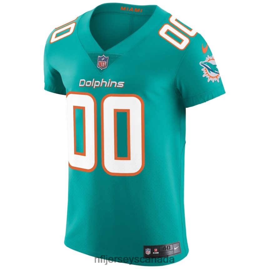 Men Miami Dolphins Nike Aqua Vapor Untouchable Elite Custom Jersey Clothing NFL TBXFR61159