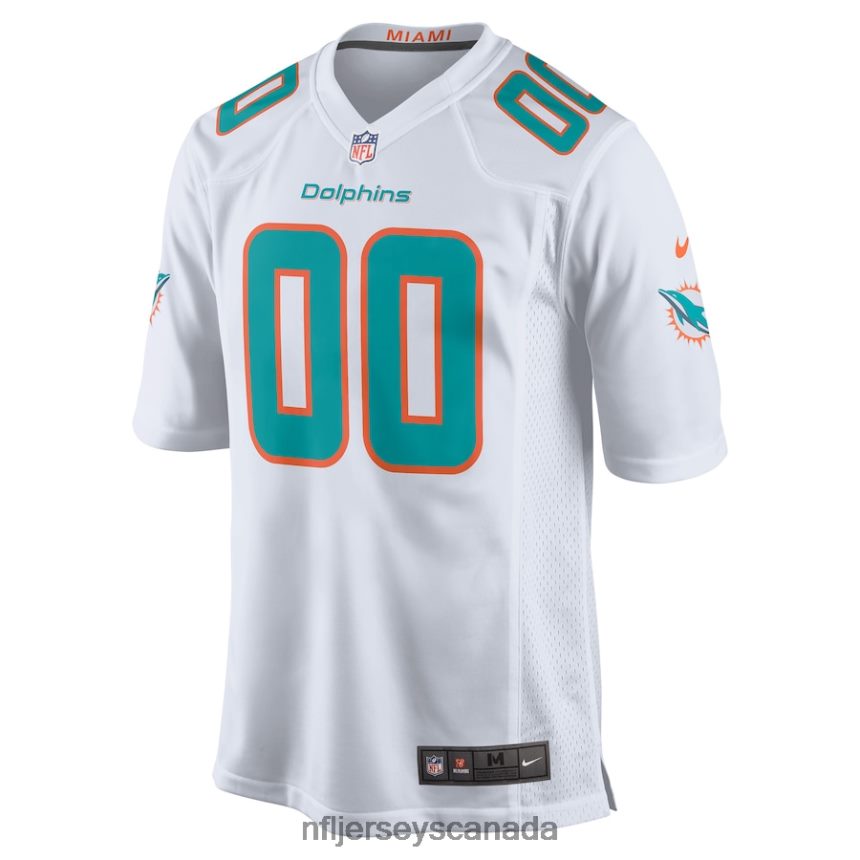 Men Miami Dolphins Nike White Custom Game Jersey Clothing NFL TBXFR6102