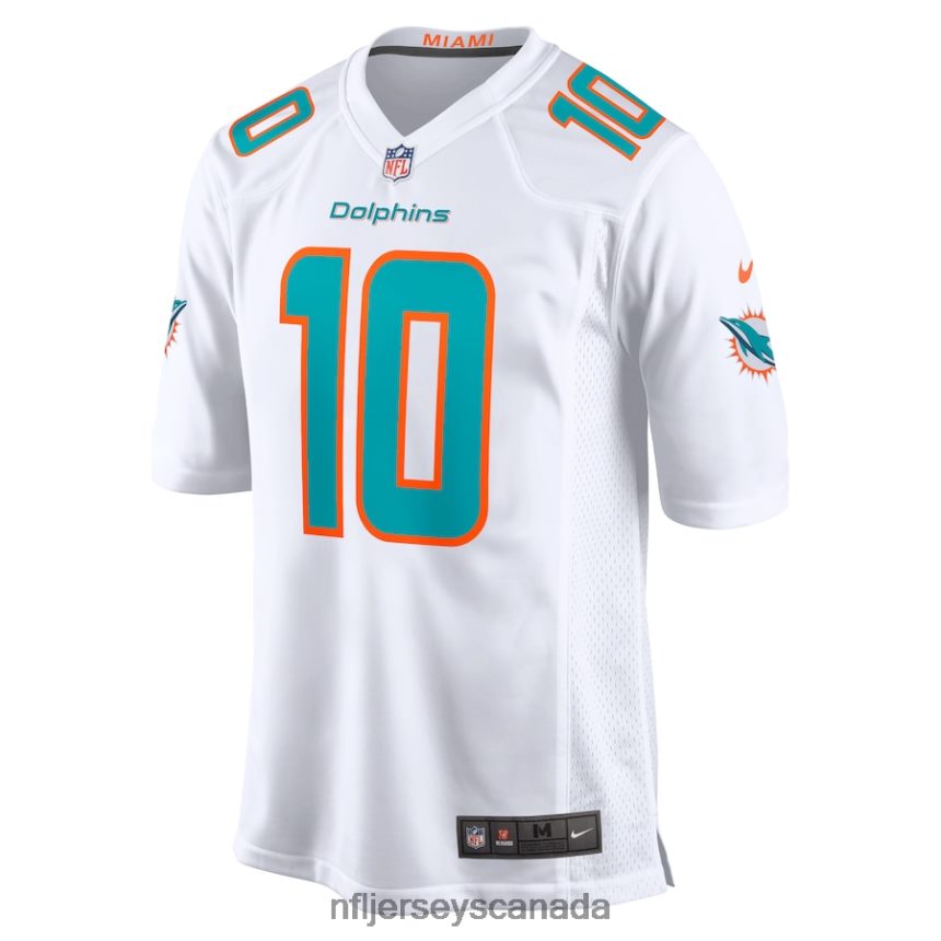 Men Miami Dolphins Tyreek Hill Nike White Game Jersey Clothing NFL TBXFR6138