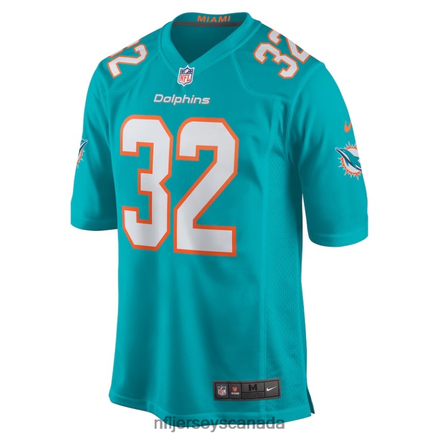 Men Miami Dolphins Verone McKinley III Nike Aqua Game Player Jersey Clothing NFL TBXFR64903