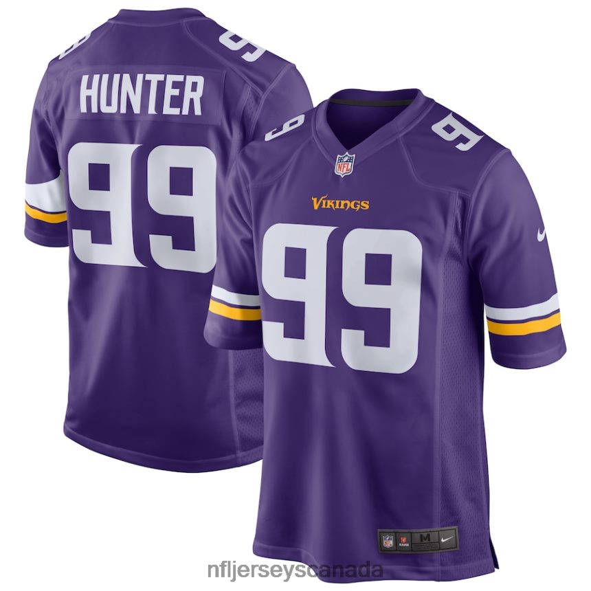 Men Minnesota Vikings Danielle Hunter Nike Purple Game Jersey Clothing NFL TBXFR66362