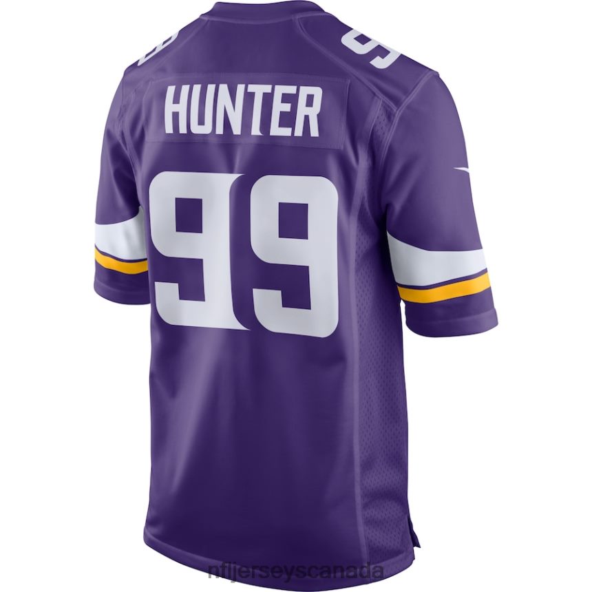 Men Minnesota Vikings Danielle Hunter Nike Purple Game Jersey Clothing NFL TBXFR66362