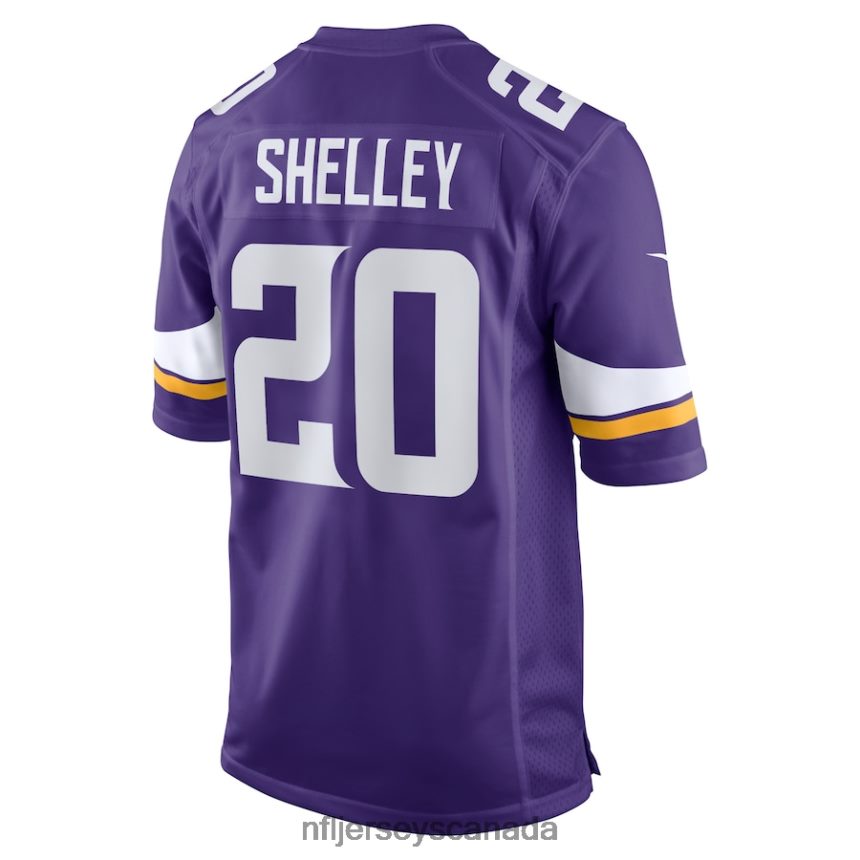 Men Minnesota Vikings Duke Shelley Nike Purple Home Game Player Jersey Clothing NFL TBXFR62862