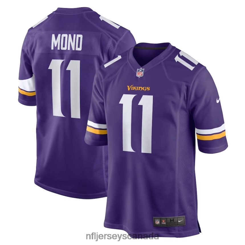 Men Minnesota Vikings Kellen Mond Nike Purple Game Jersey Clothing NFL TBXFR63769