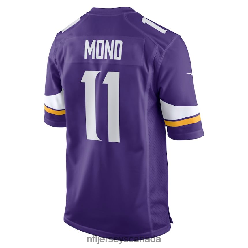 Men Minnesota Vikings Kellen Mond Nike Purple Game Jersey Clothing NFL TBXFR63769