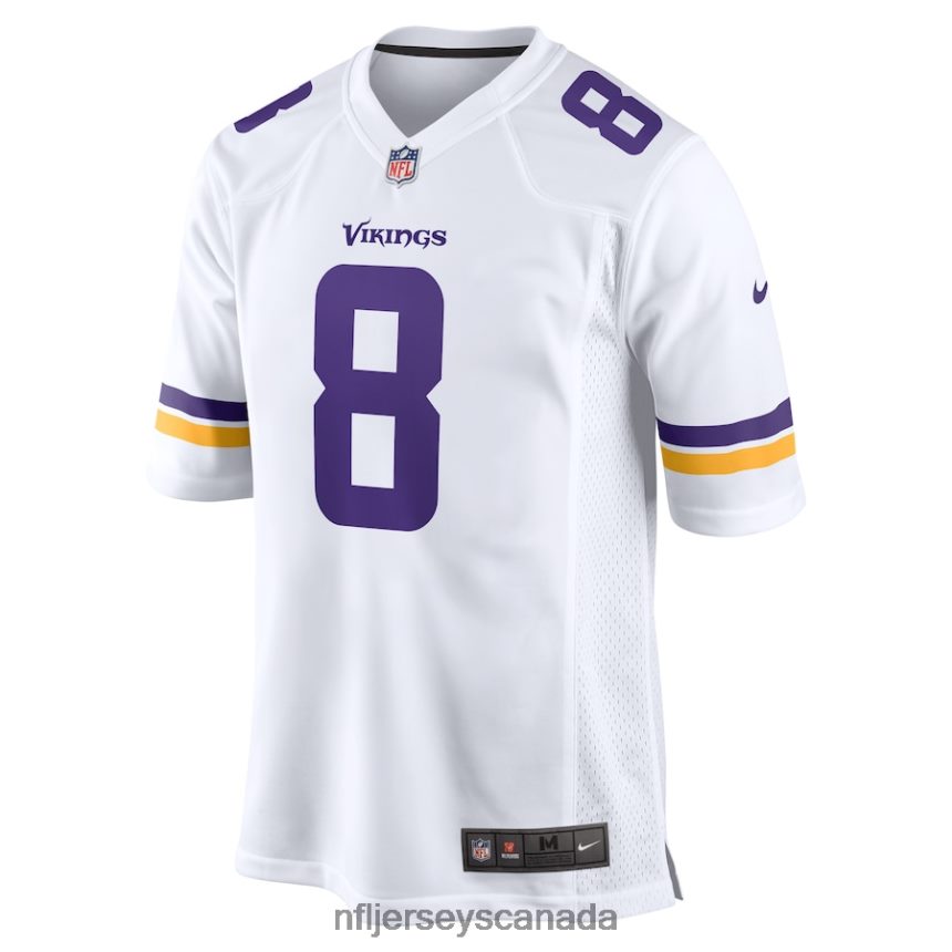 Men Minnesota Vikings Kirk Cousins Nike White Game Player Jersey Clothing NFL TBXFR66199