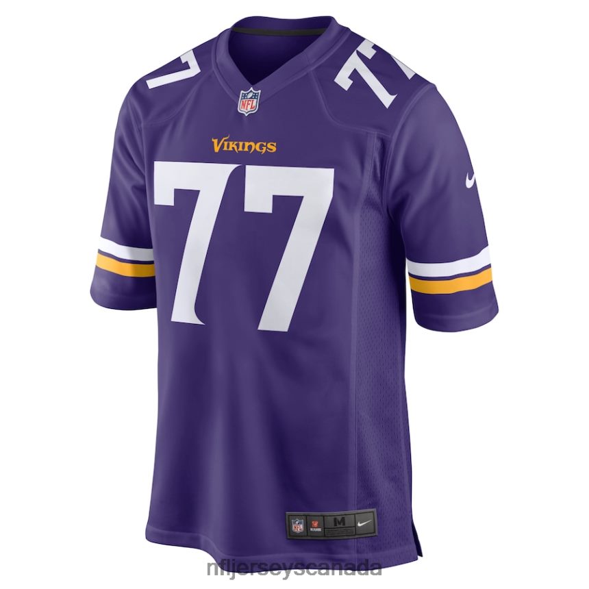 Men Minnesota Vikings Korey Stringer Nike Purple Retired Player Jersey Clothing NFL TBXFR64962