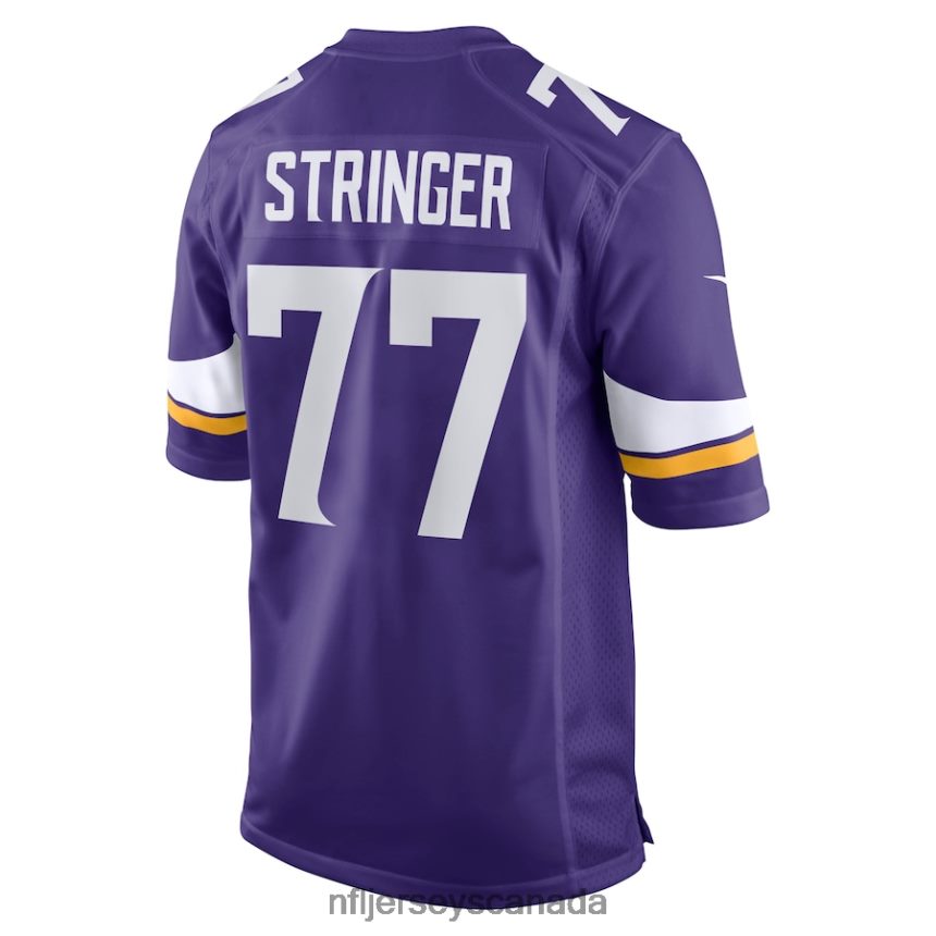 Men Minnesota Vikings Korey Stringer Nike Purple Retired Player Jersey Clothing NFL TBXFR64962