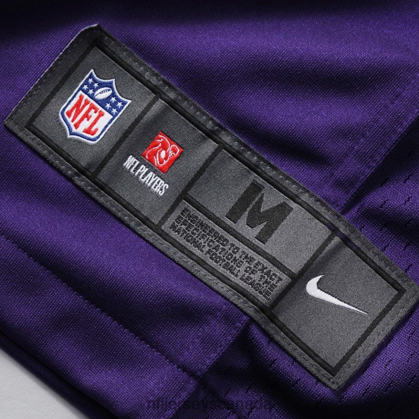 Men Minnesota Vikings Moritz Bohringer Nike Purple Team Color Game Jersey Clothing NFL TBXFR63683