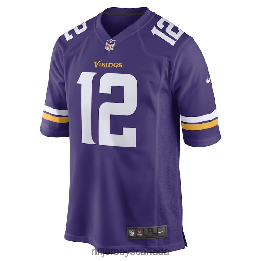 Men Minnesota Vikings Nick Mullens Nike Purple Game Player Jersey Clothing NFL TBXFR66407
