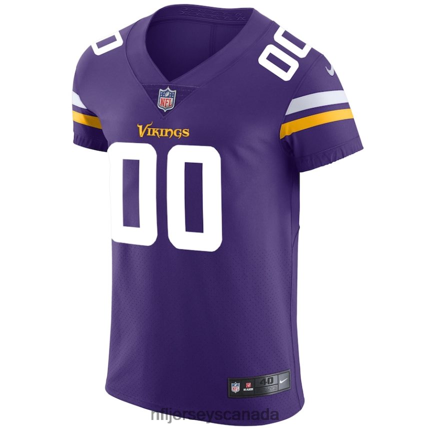 Men Minnesota Vikings Nike Purple Vapor Untouchable Custom Elite Jersey Clothing NFL TBXFR6599
