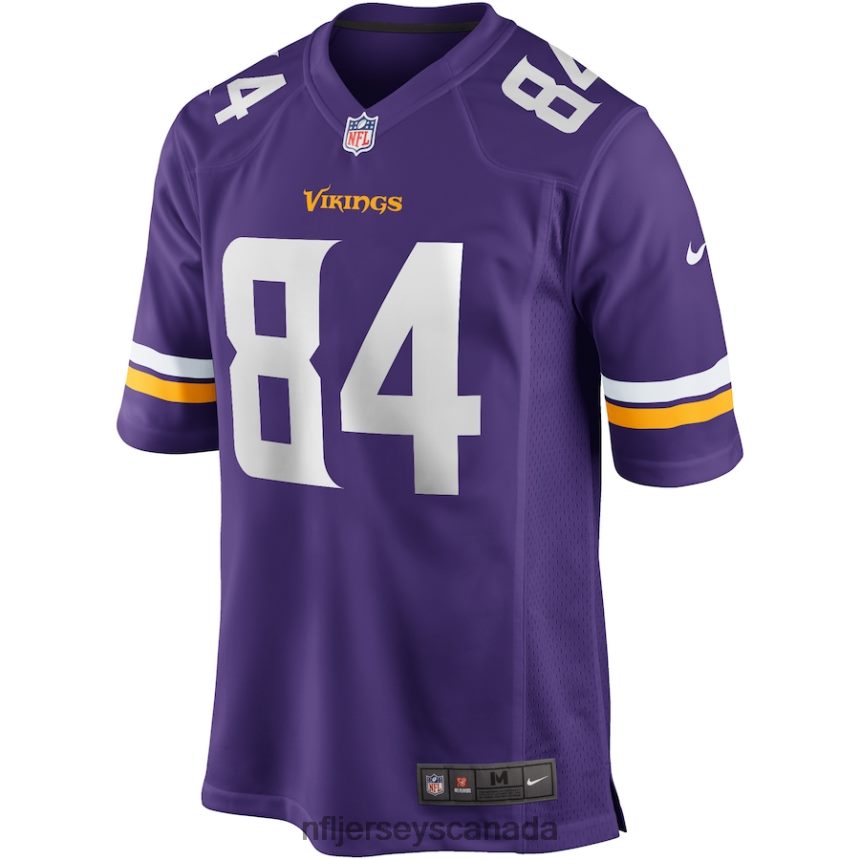 Men Minnesota Vikings Randy Moss Nike Purple Game Retired Player Jersey Clothing NFL TBXFR62242
