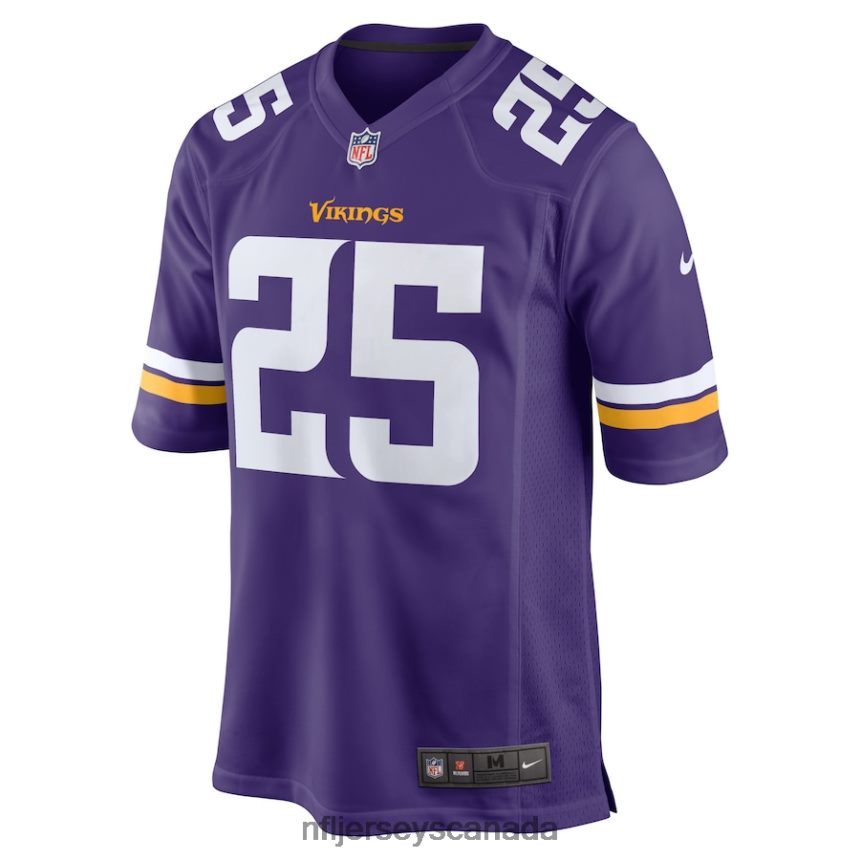 Men Minnesota Vikings Theo Jackson Nike Purple Home Game Player Jersey Clothing NFL TBXFR66547