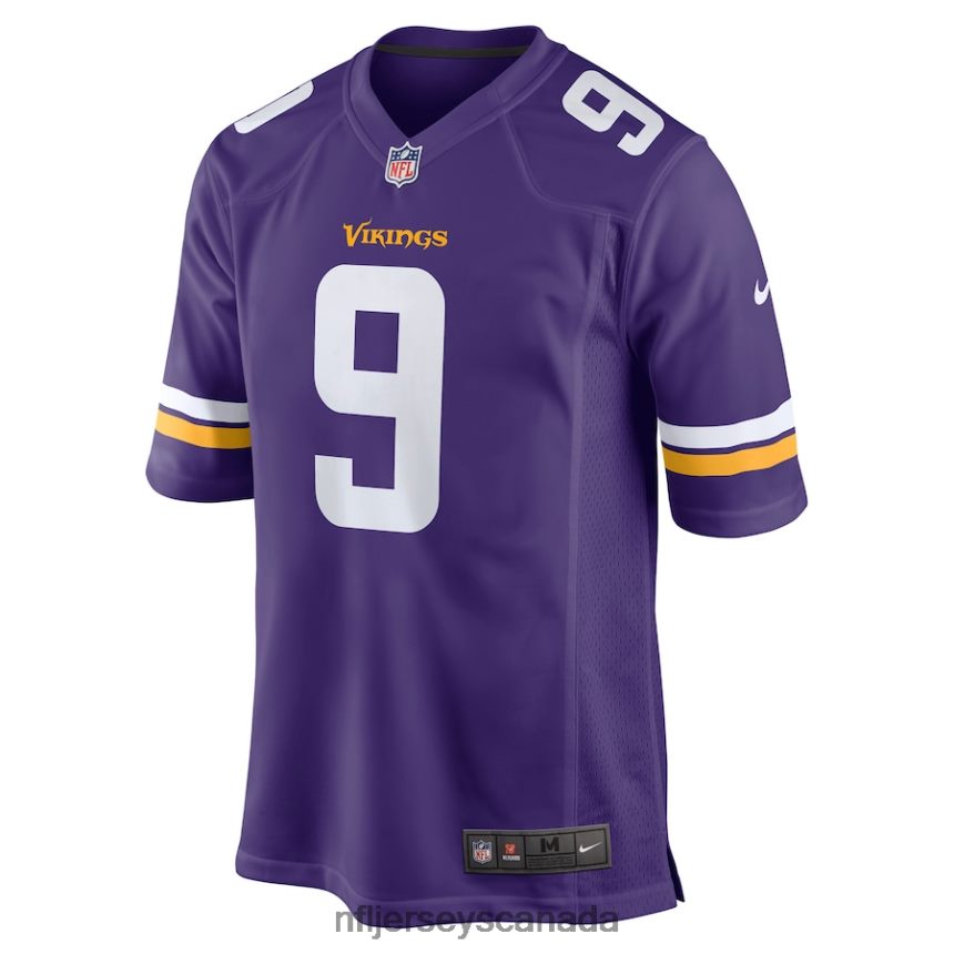 Men Minnesota Vikings Trishton Jackson Nike Purple Game Jersey Clothing NFL TBXFR64943