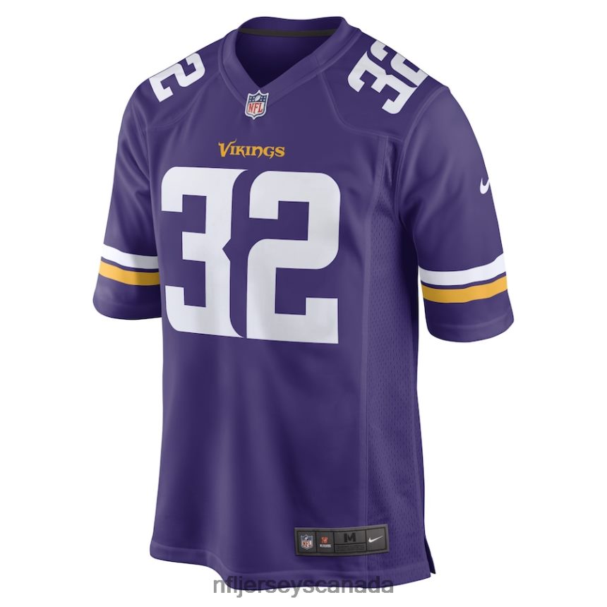Men Minnesota Vikings Ty Chandler Nike Purple Game Player Jersey Clothing NFL TBXFR66957