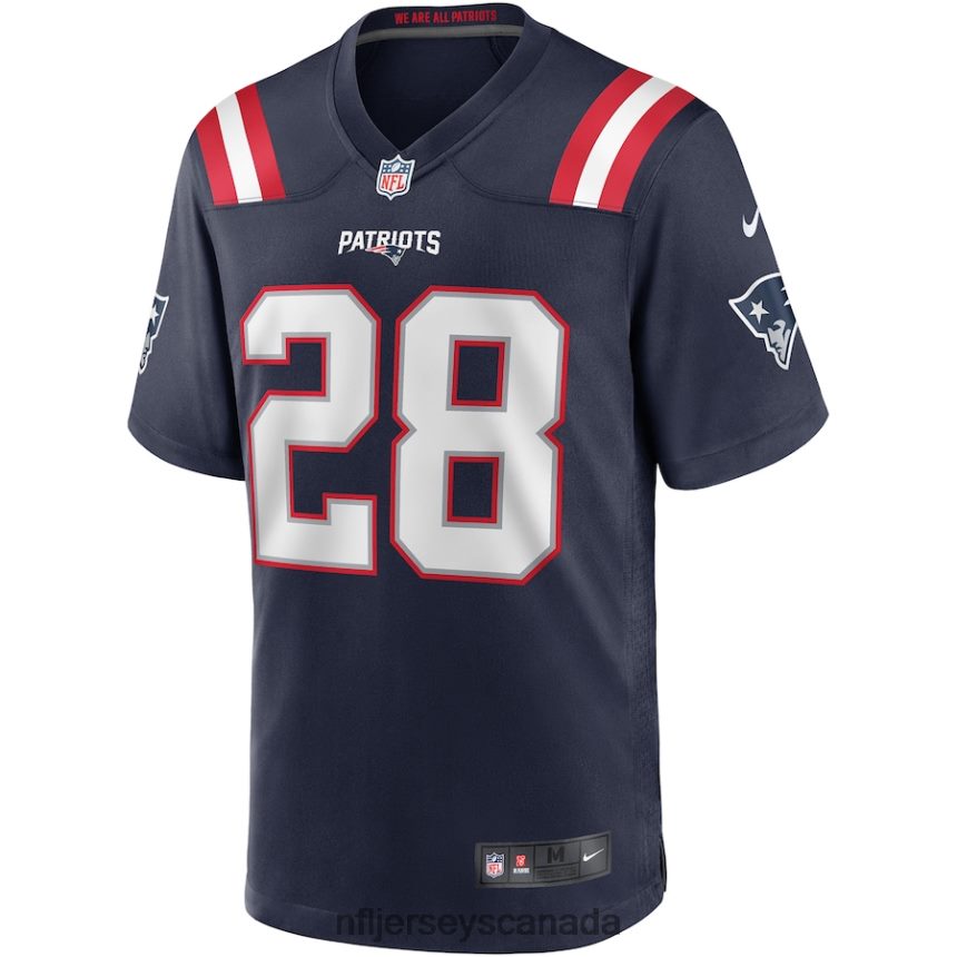 Men New England Patriots Curtis Martin Nike Navy Game Retired Player Jersey Clothing NFL TBXFR64424