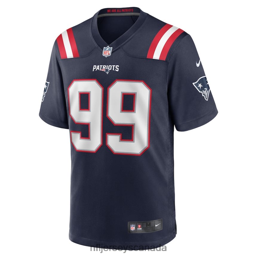Men New England Patriots Jamie Collins Sr Nike Navy Home Game Player Jersey Clothing NFL TBXFR66534