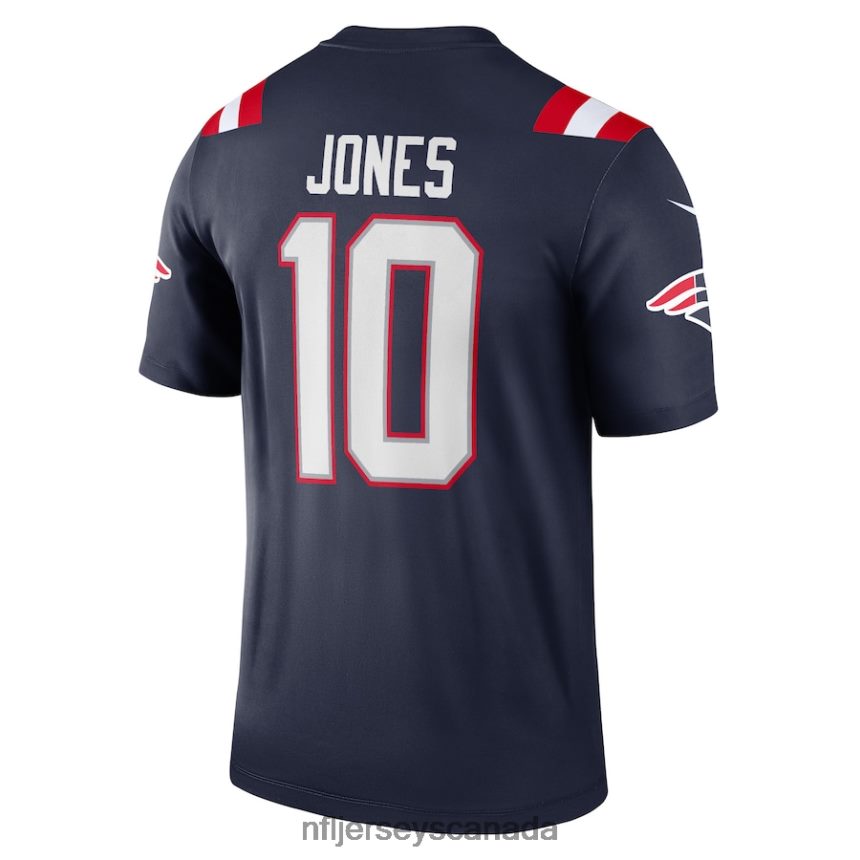 Men New England Patriots Mac Jones Nike Navy Legend Jersey Clothing NFL TBXFR6605