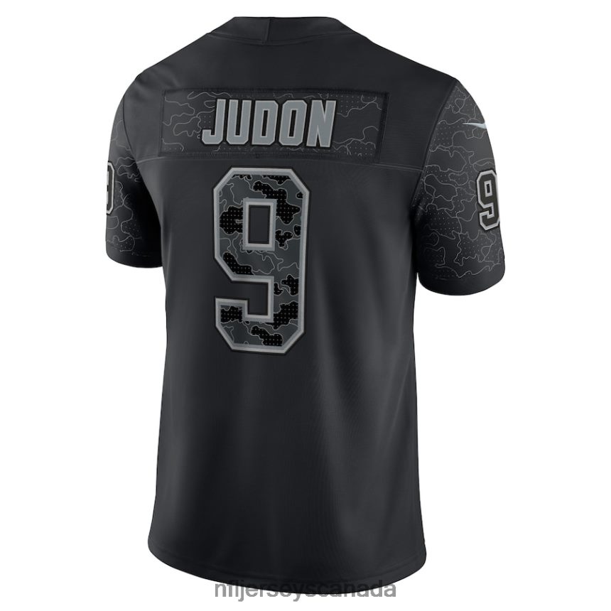 Men New England Patriots Matthew Judon Nike Black RFLCTV Limited Jersey Clothing NFL TBXFR62459