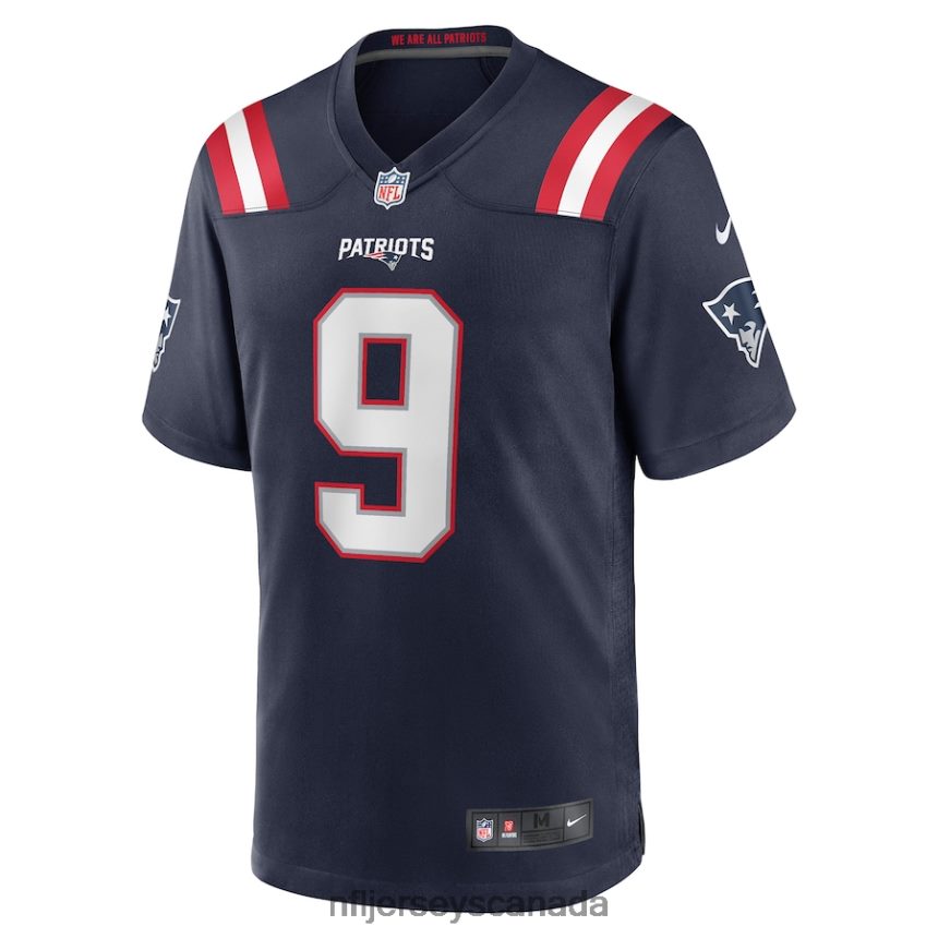 Men New England Patriots Matthew Judon Nike Navy Game Player Jersey Clothing NFL TBXFR6345