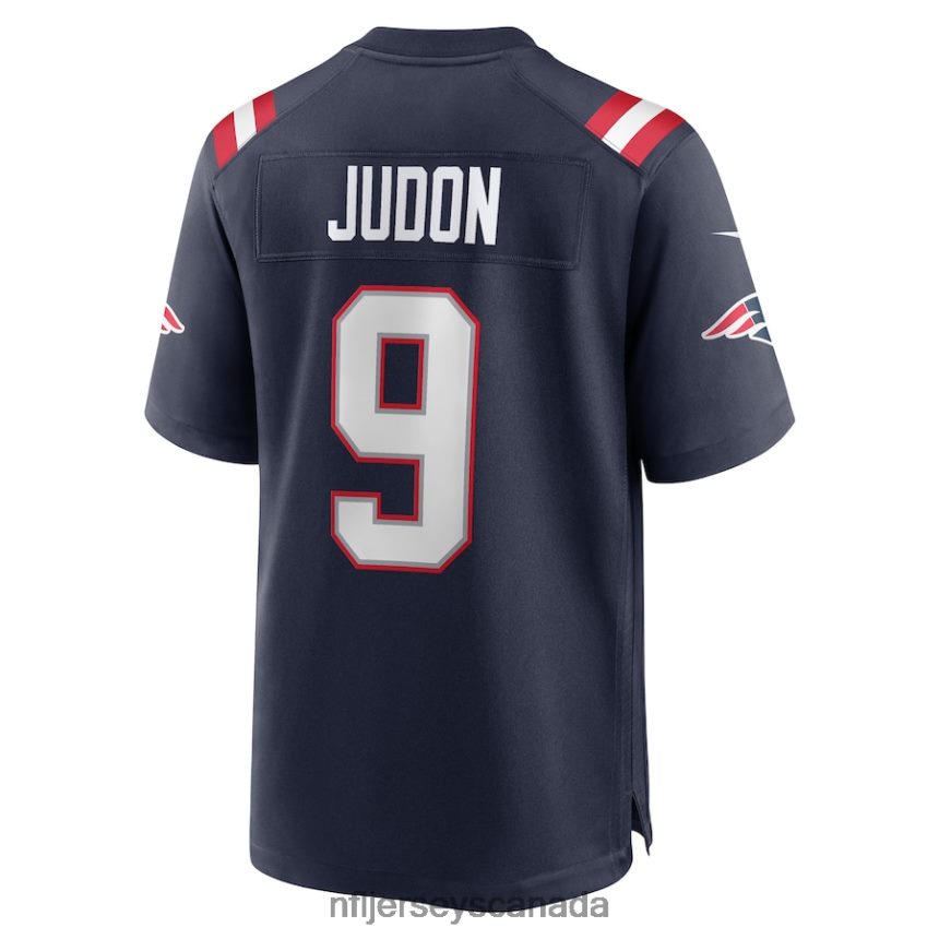 Men New England Patriots Matthew Judon Nike Navy Game Player Jersey Clothing NFL TBXFR6345