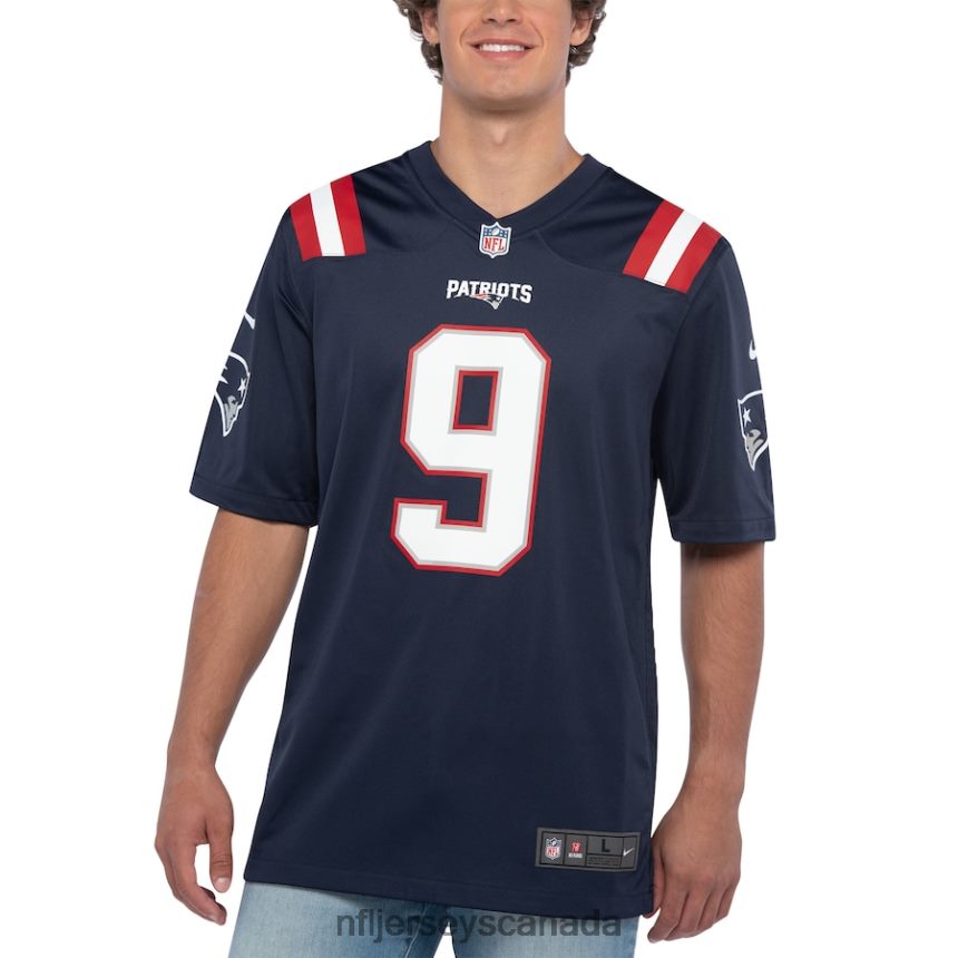 Men New England Patriots Matthew Judon Nike Navy Game Player Jersey Clothing NFL TBXFR6345