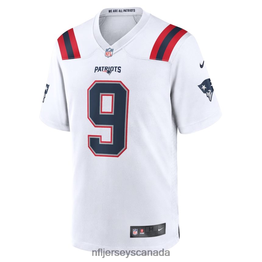 Men New England Patriots Matthew Judon Nike White Game Jersey Clothing NFL TBXFR6604